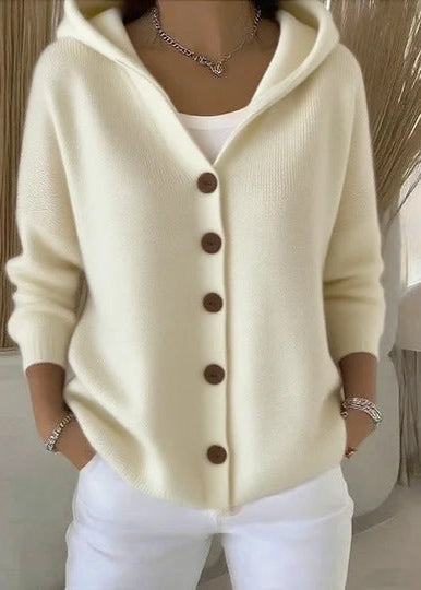 Orvella™ | Hooded Button-Front Cardigan