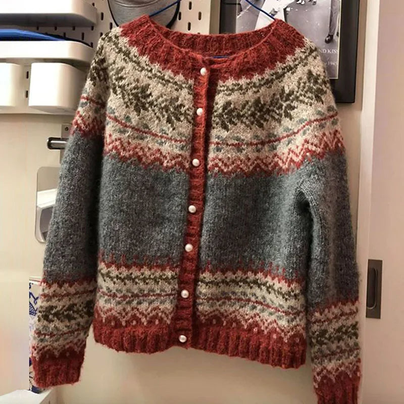 Jordis™ | Nordic Knit Cardigan