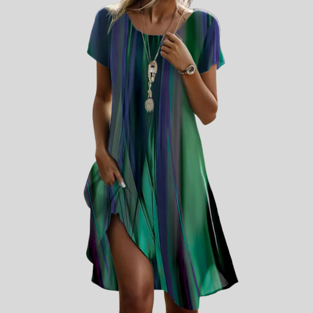 Genna | Boho Gradient Dress