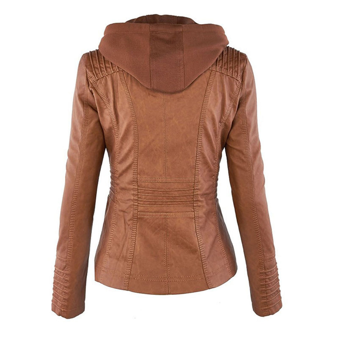Esmé™ | Hooded Moto Jacket