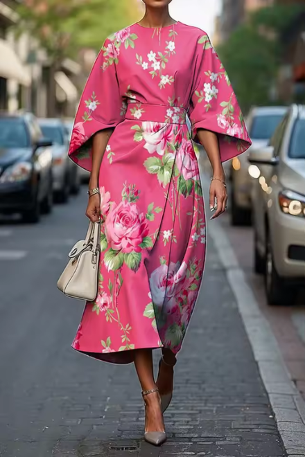 Rosafleur™ | Elegant Floral Dress