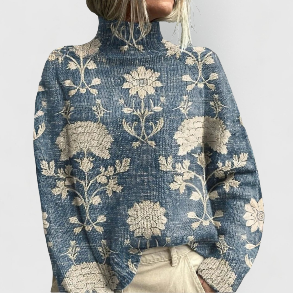 Elegant Roll Neck Jumper