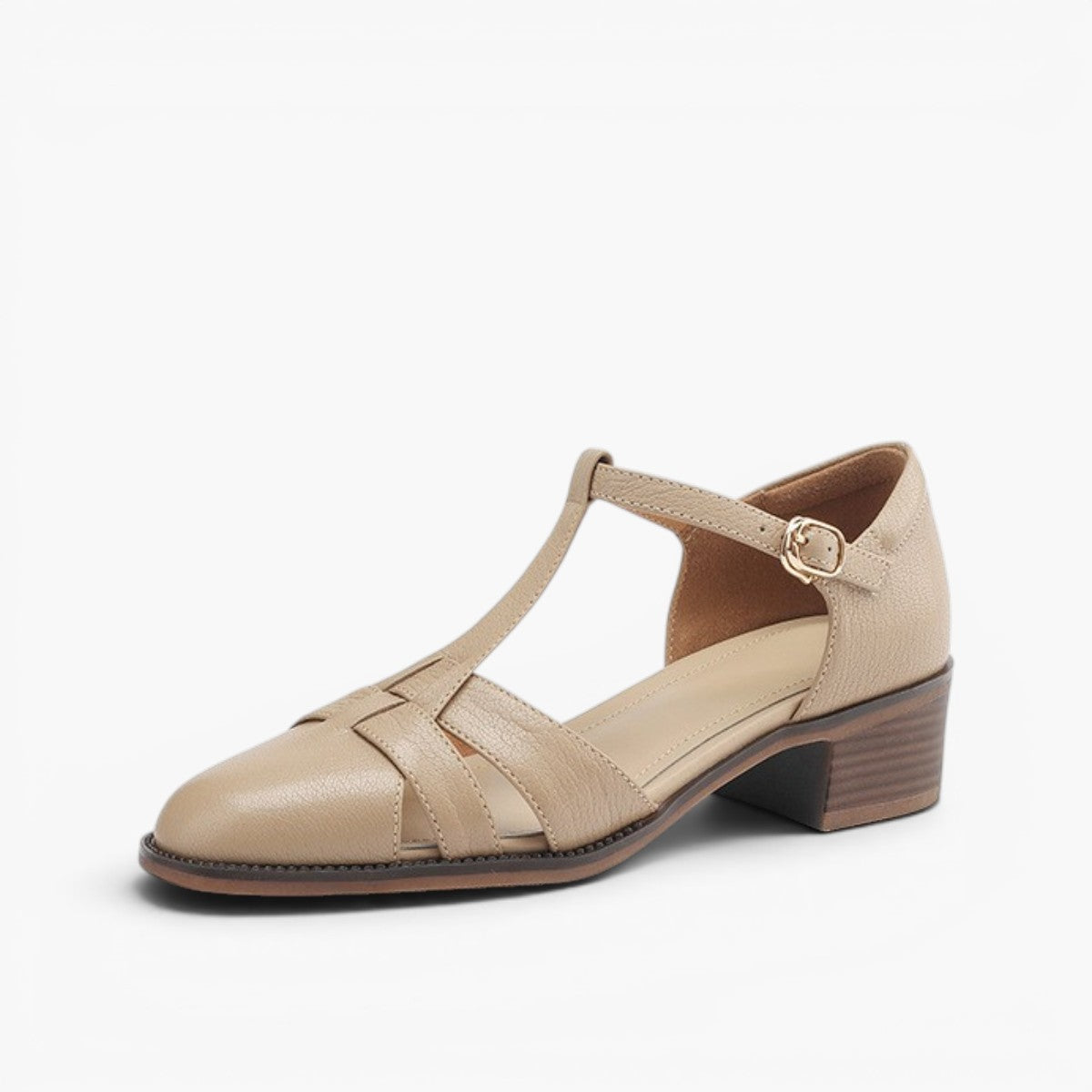 Women's Roman Leather Heels