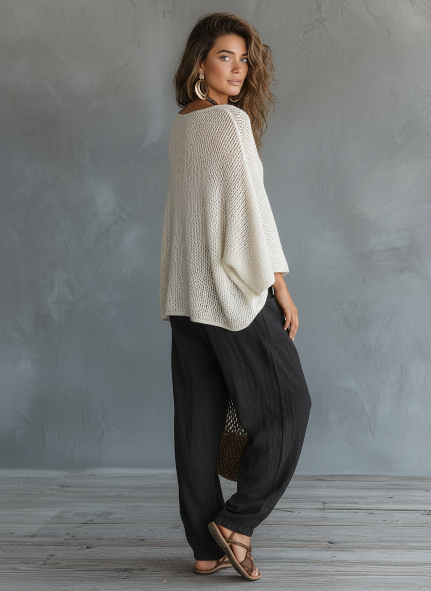 Delphine™ | Cape Sweater Set