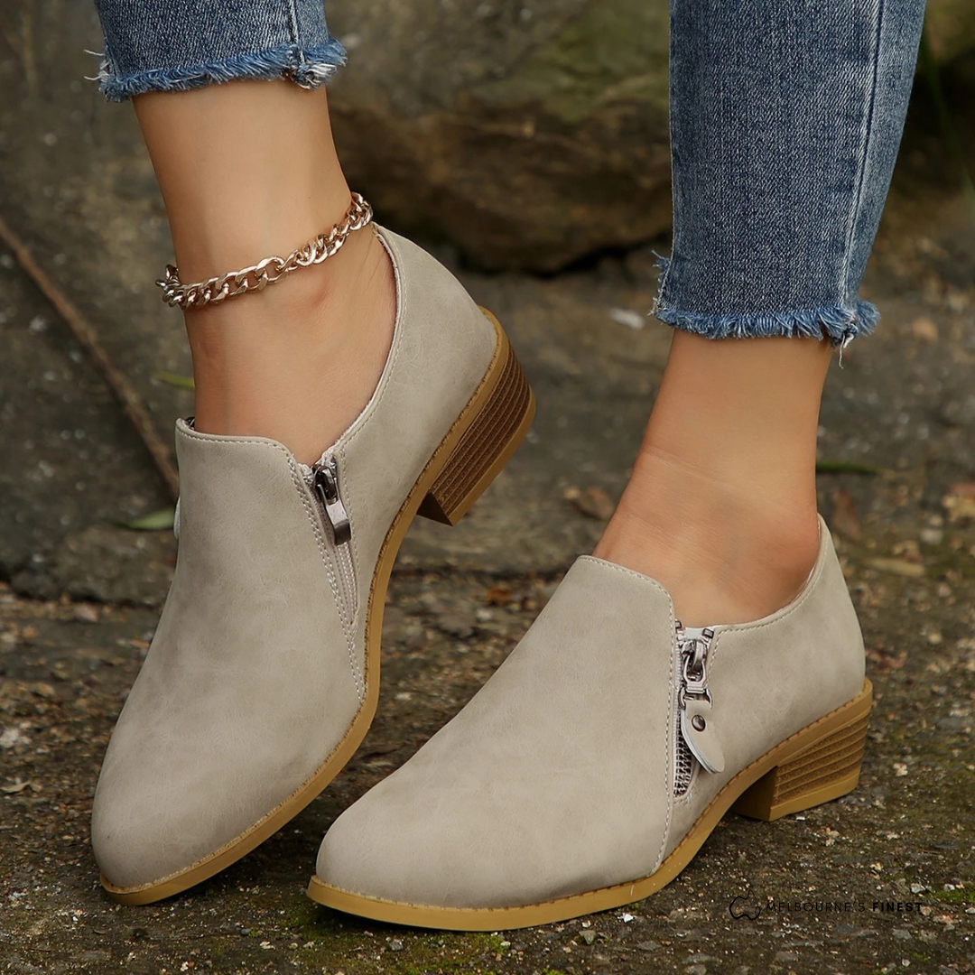 Orthopaedic Zip-Up Ankle Boots