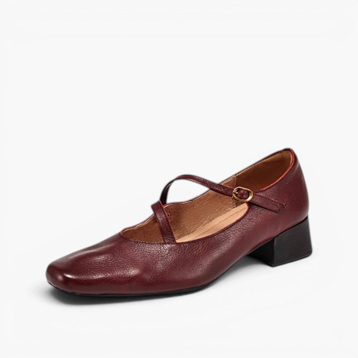 Women's Leather Mary Janes
