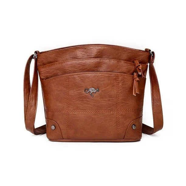 Katarina™ | Kangaroo Emblem Crossbody Bag