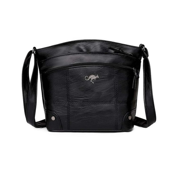 Katarina™ | Kangaroo Emblem Crossbody Bag