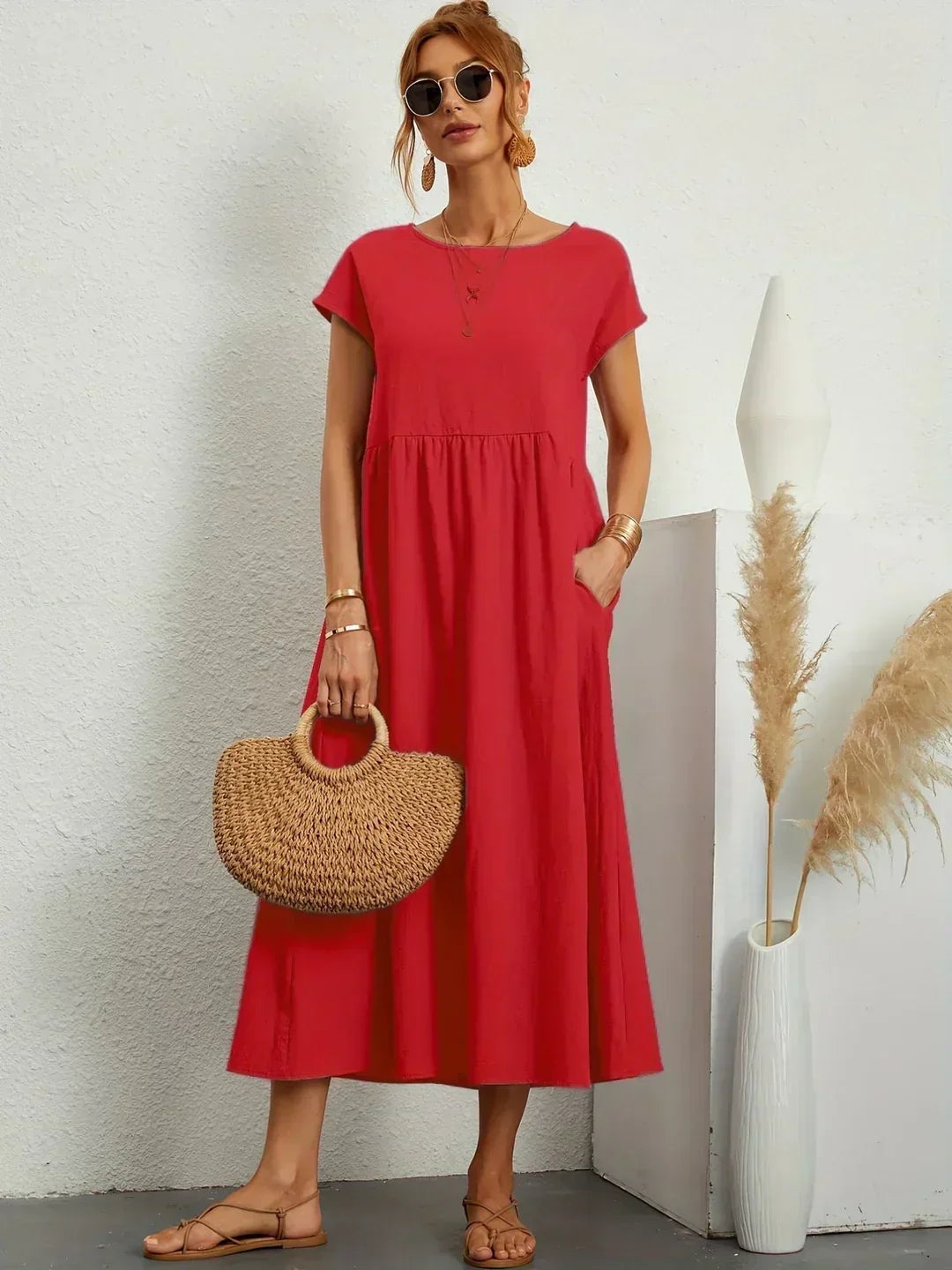 Isabel™ | Elegant Midi Dress
