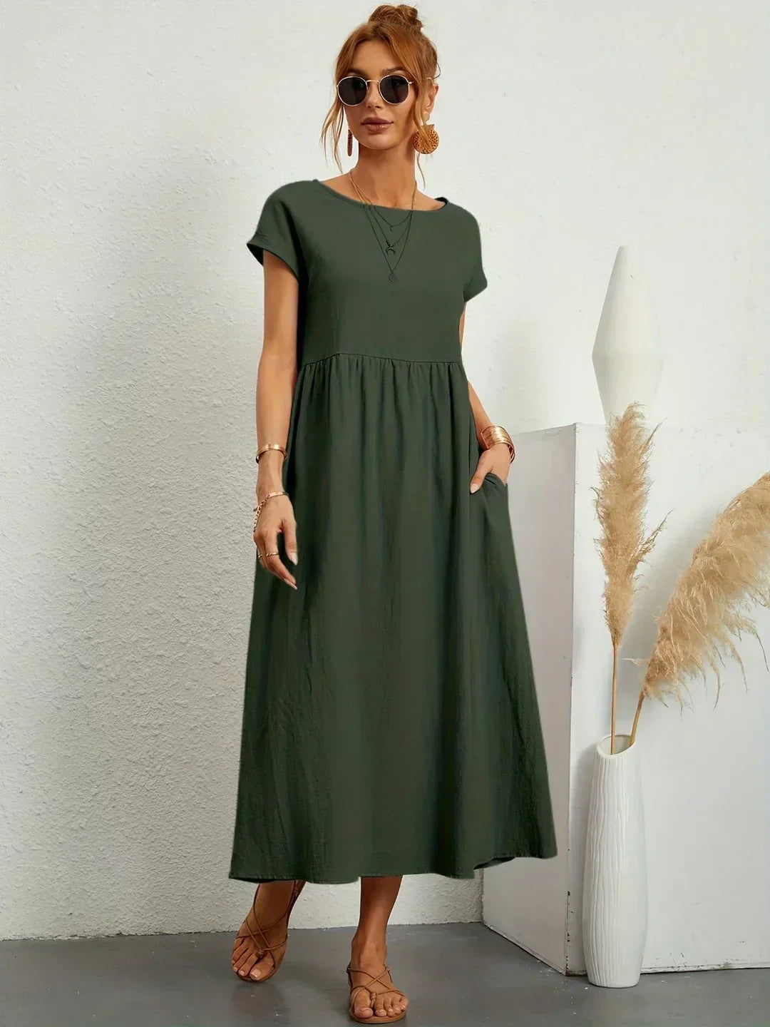 Isabel™ | Elegant Midi Dress