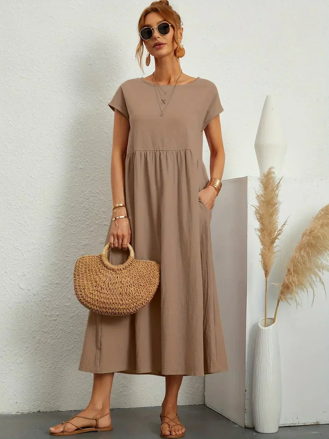 Isabel™ | Elegant Midi Dress