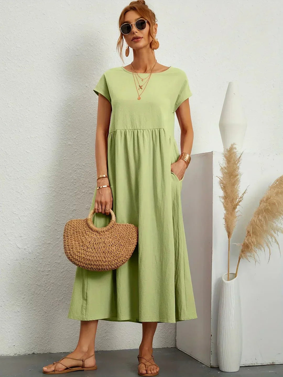 Isabel™ | Elegant Midi Dress