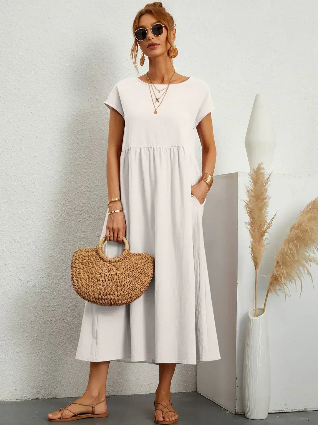 Isabel™ | Elegant Midi Dress