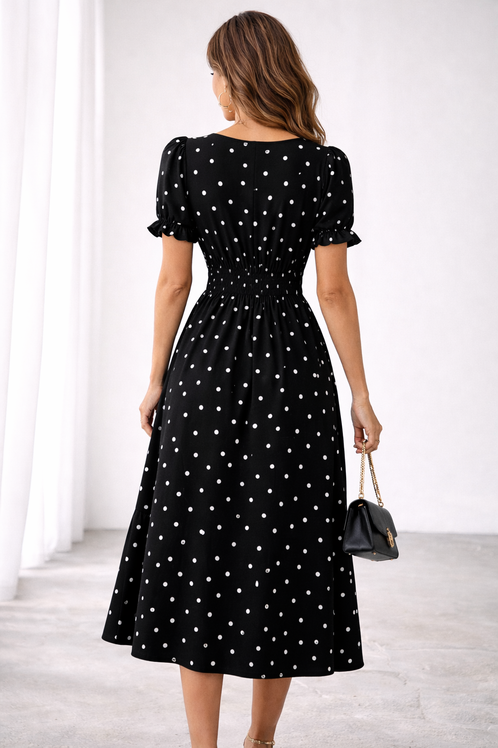 Mirella™ | Elegant Midi Dress