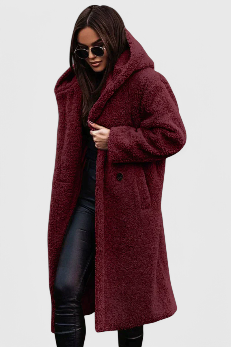 Arvella™ | Relaxed Longline Hooded Coat