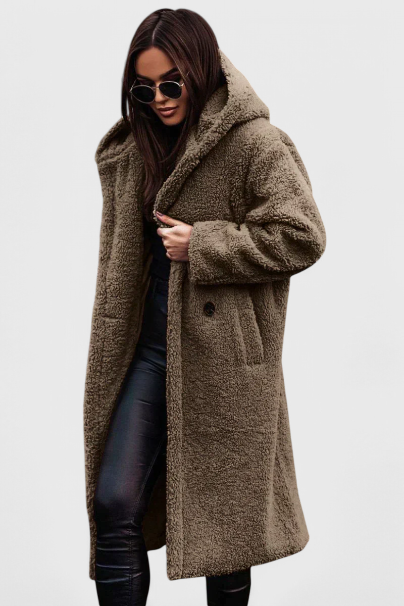 Arvella™ | Relaxed Longline Hooded Coat