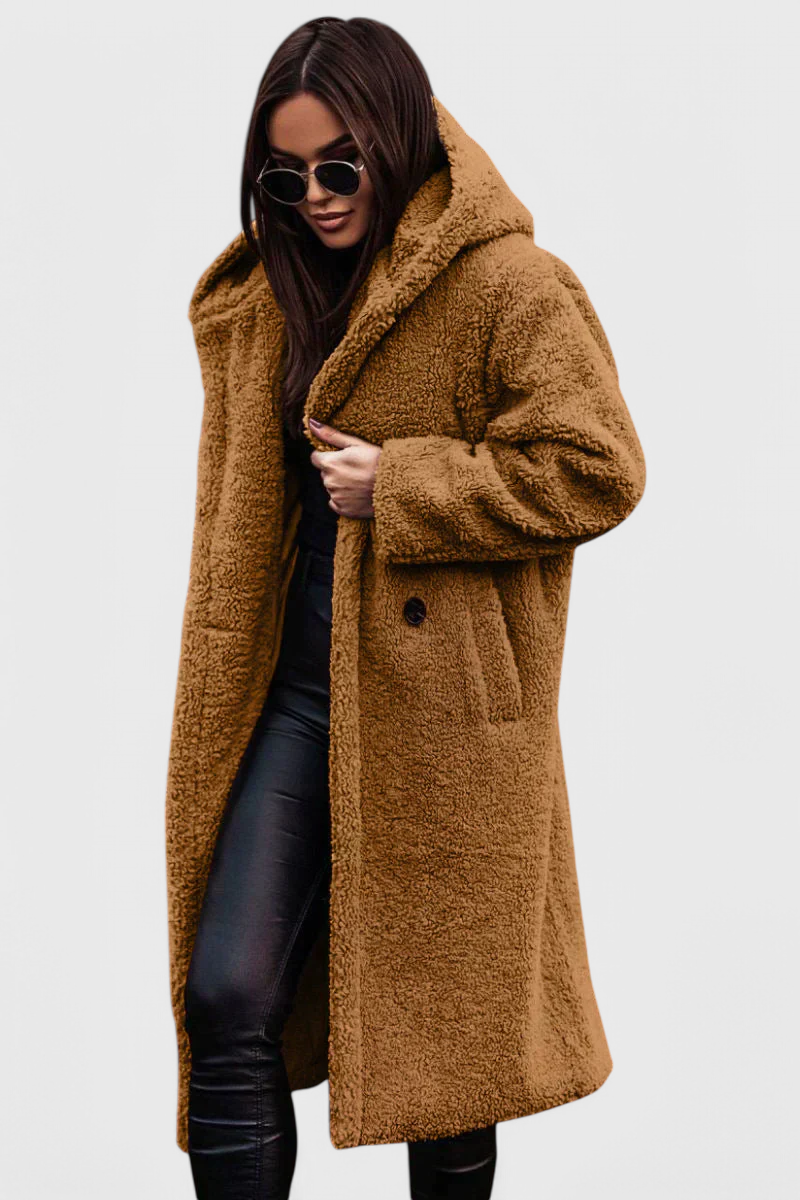 Arvella™ | Relaxed Longline Hooded Coat