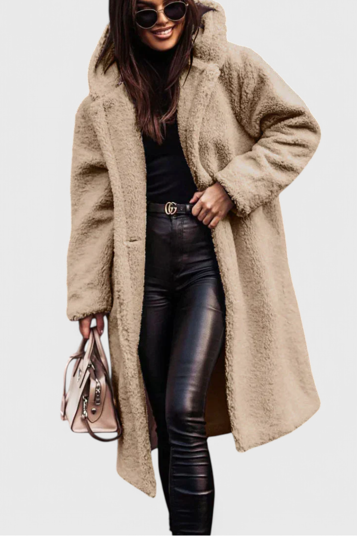 Arvella™ | Relaxed Longline Hooded Coat