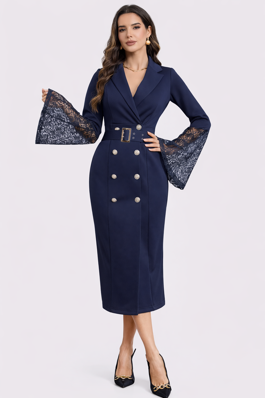 Medusa™ | Elegant Midi Dress