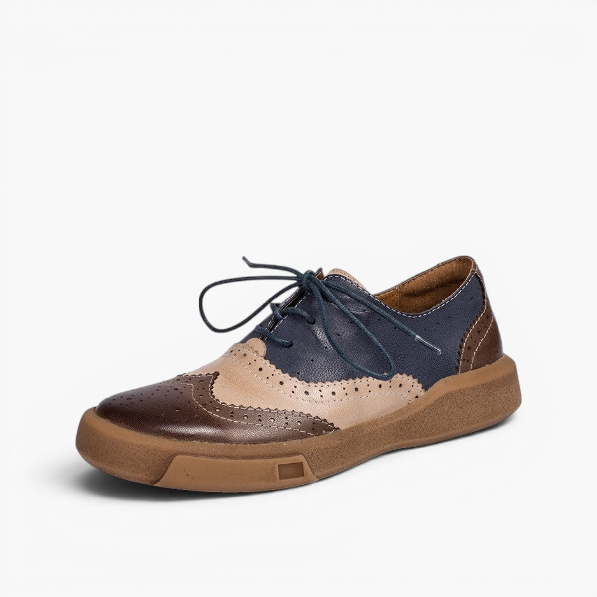 Women's Brogue Leather Oxfords