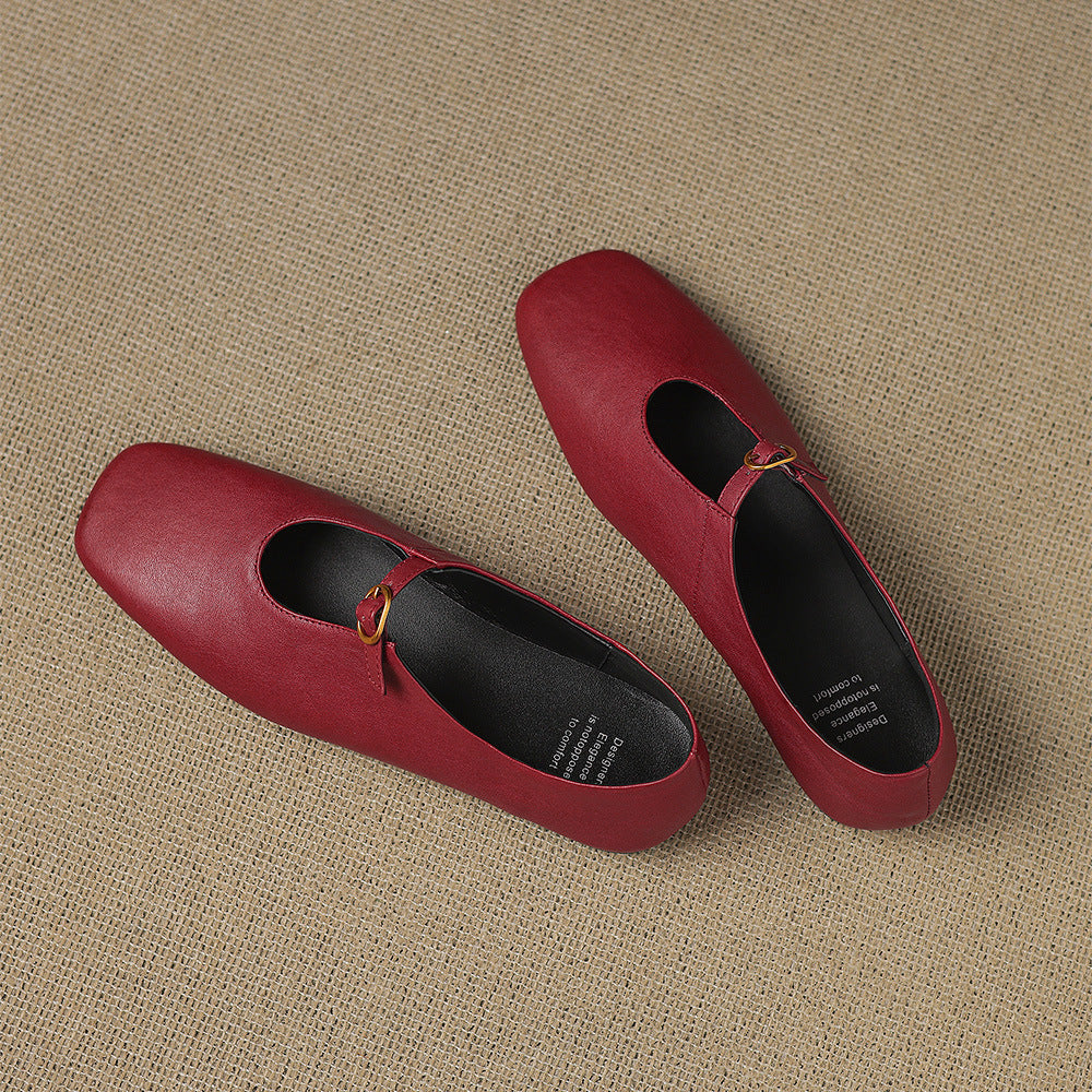 Ottilie™ | High-Vamp Mary Jane Flat