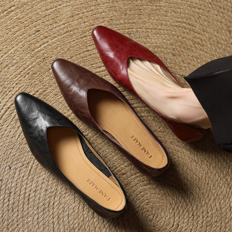 Women's Lambskin Flats