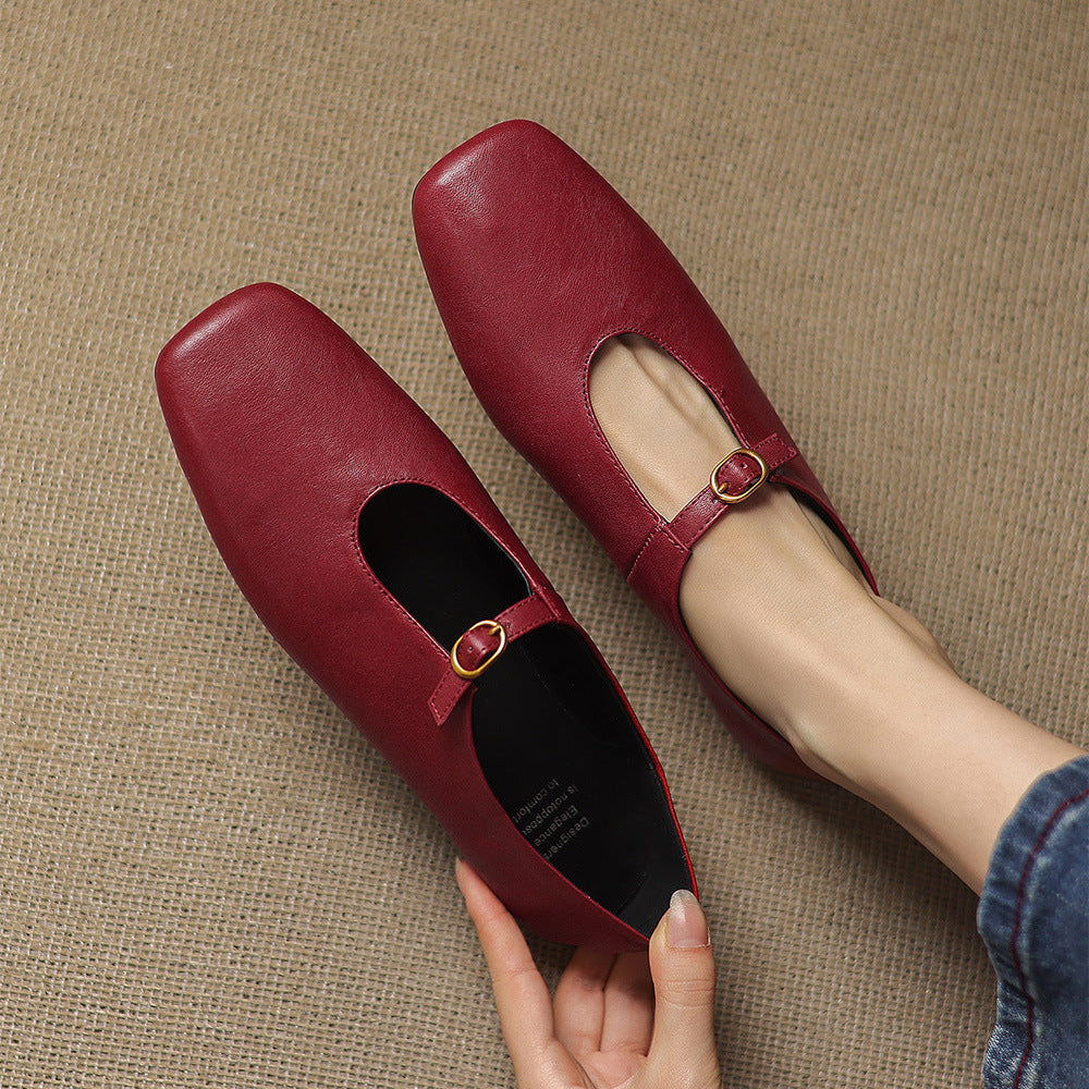 Ottilie™ | High-Vamp Mary Jane Flat
