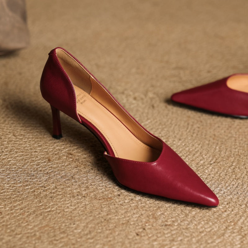 Women's D’Orsay Leather Pumps