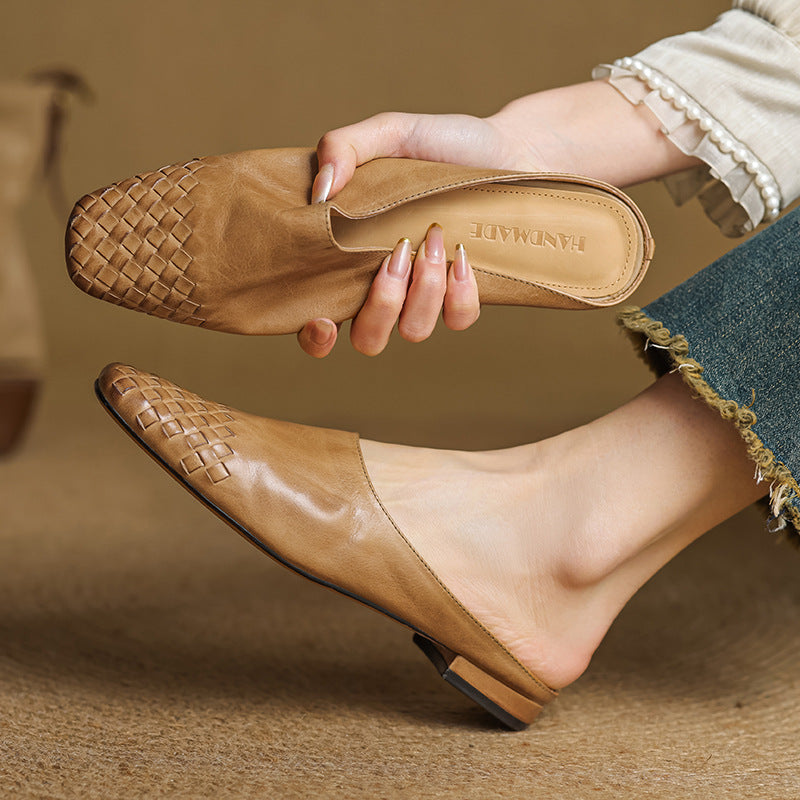 Veldine™ | Woven Toe Mules
