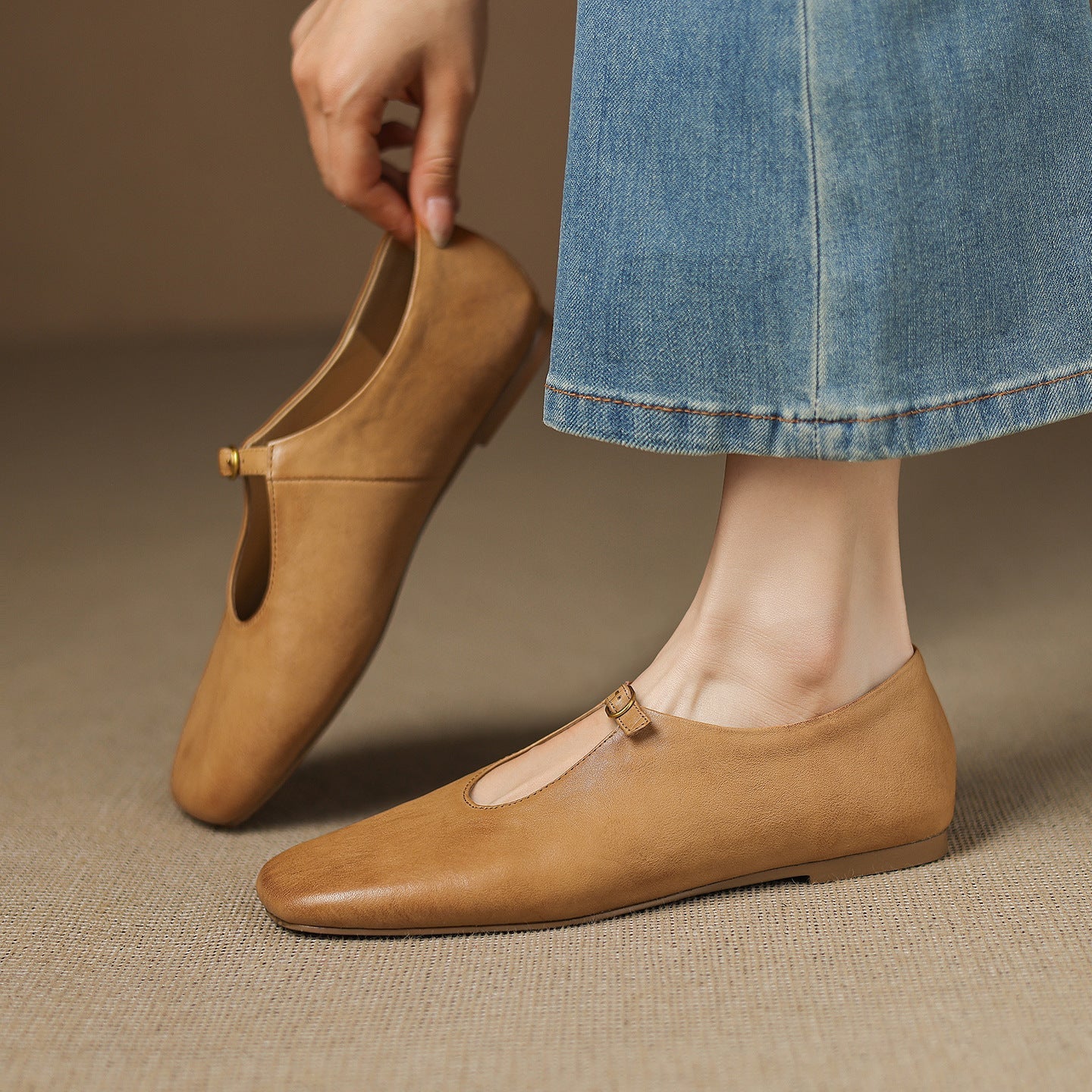 Ottilie™ | High-Vamp Mary Jane Flat