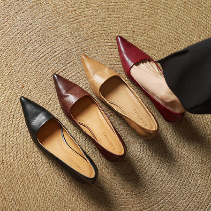 Women's Leather Heels
