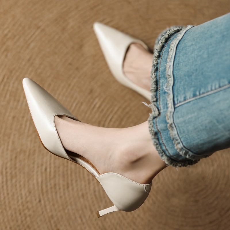 Women's D’Orsay Leather Pumps