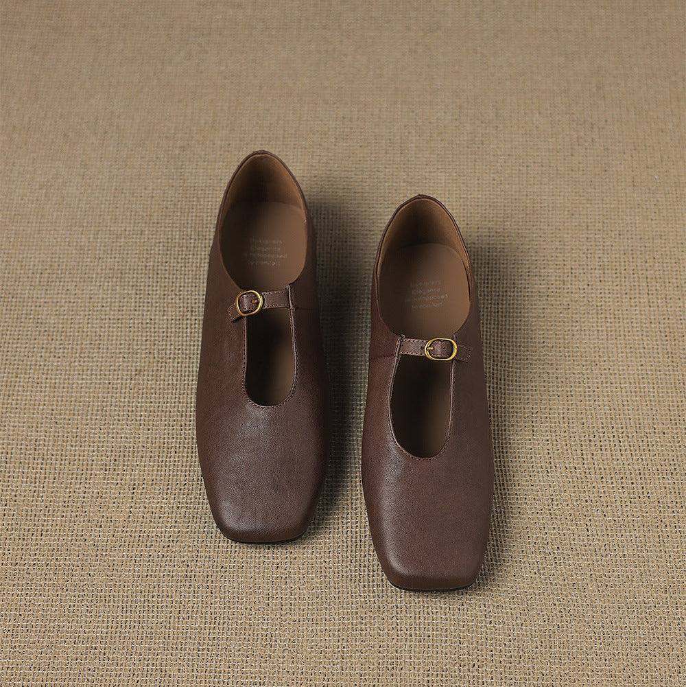 Ottilie™ | High-Vamp Mary Jane Flat