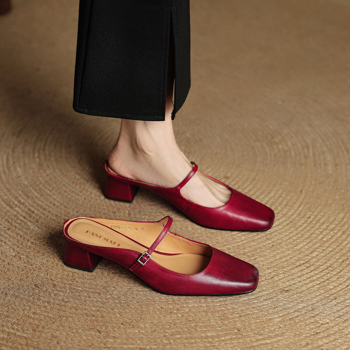 Women's Leather Mules