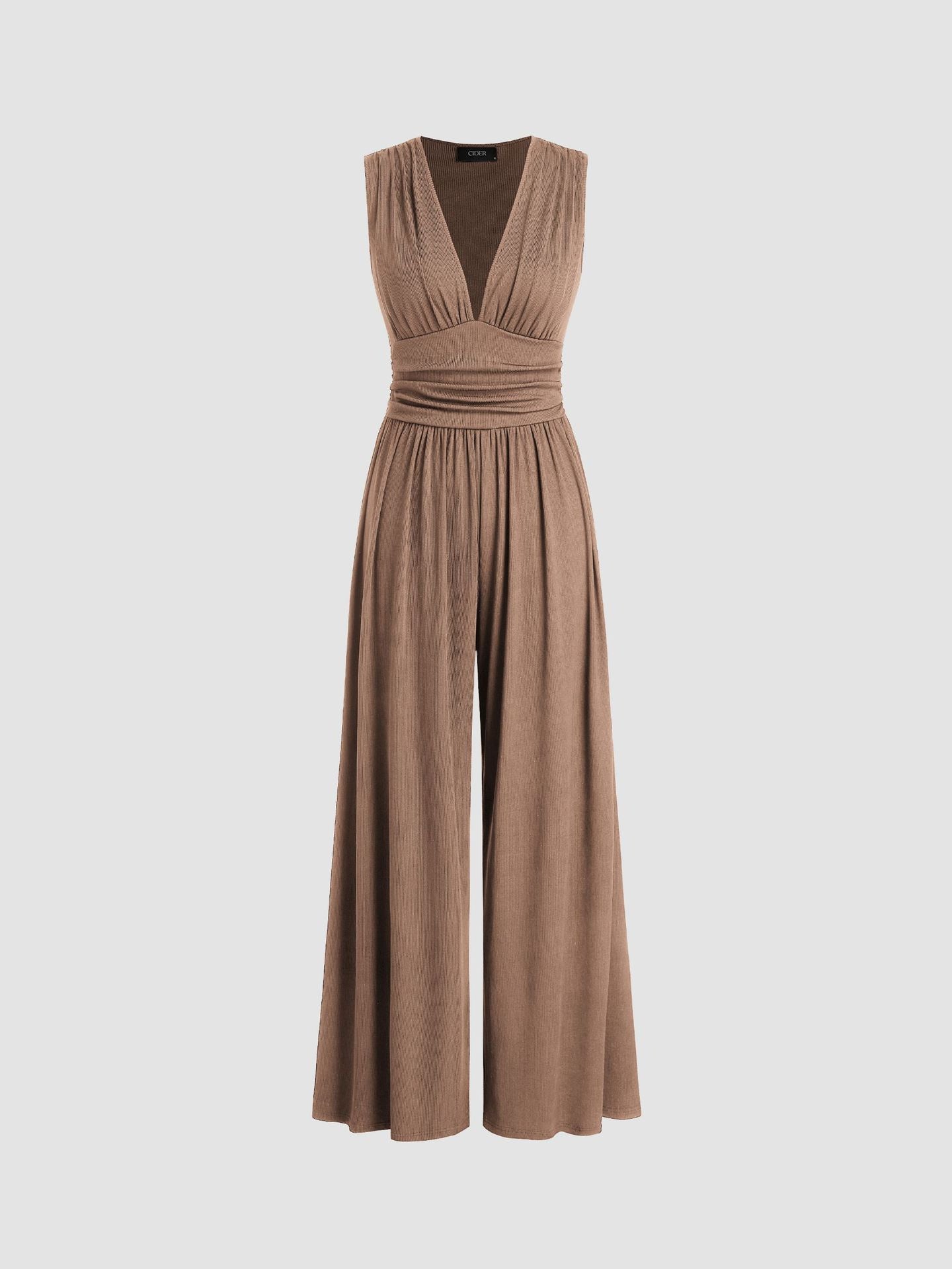 Natalia™ | Sleeveless Wide-Leg Jumpsuit