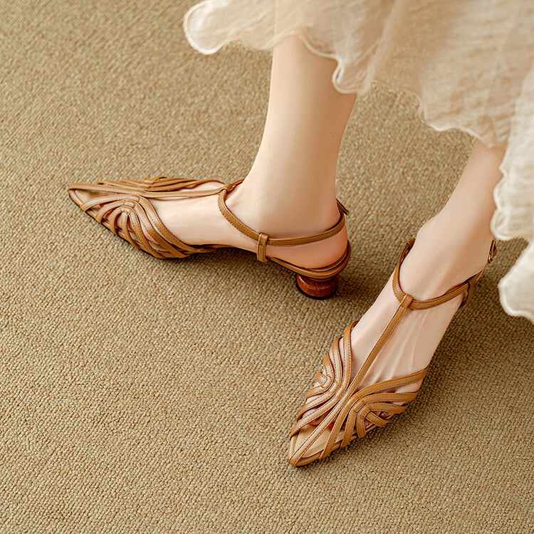 Women's T-Strap Heels