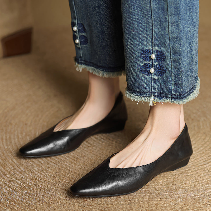 Women's Lambskin Flats