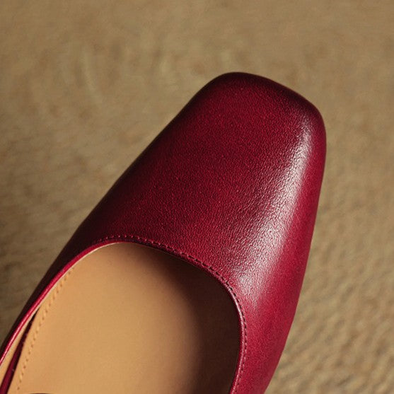 Women's Leather Mules
