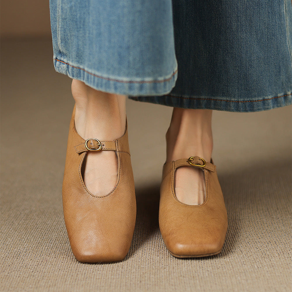 Ottilie™ | High-Vamp Mary Jane Flat