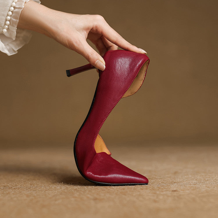 Women's D’Orsay Leather Pumps