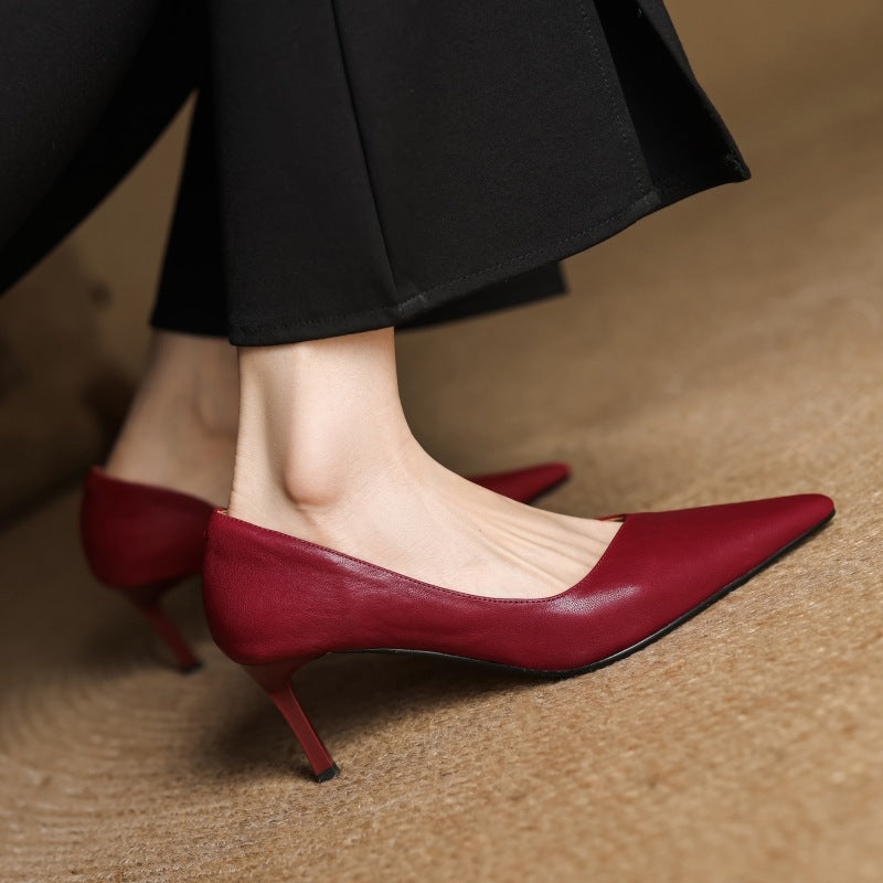 Women's D’Orsay Leather Pumps