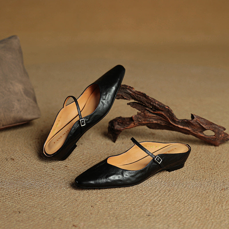 Women's Leather Mules
