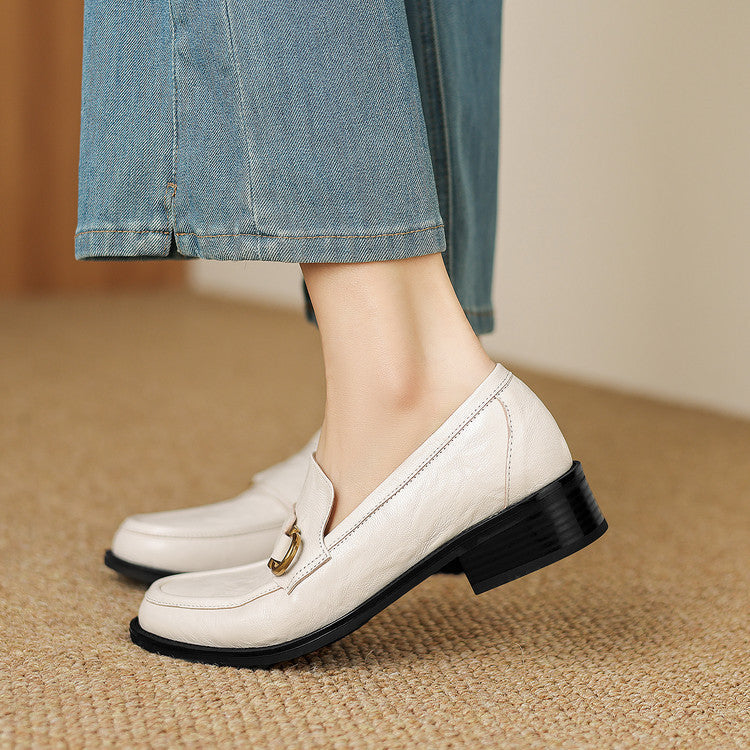 Women's Horsebit Leather Loafers