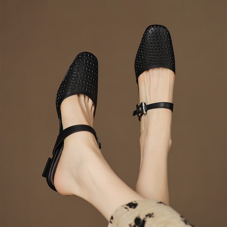 Camille™ | Perforated Mules