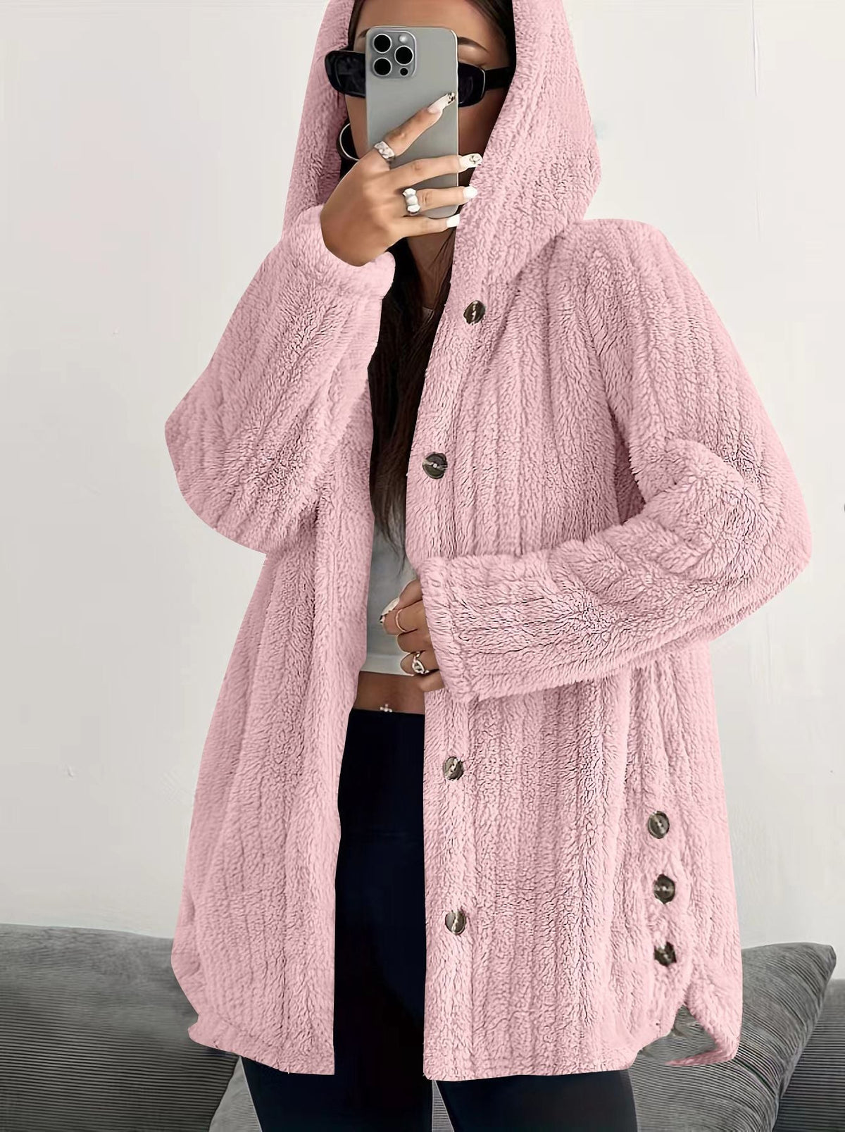 Women's Hooded Cardigan