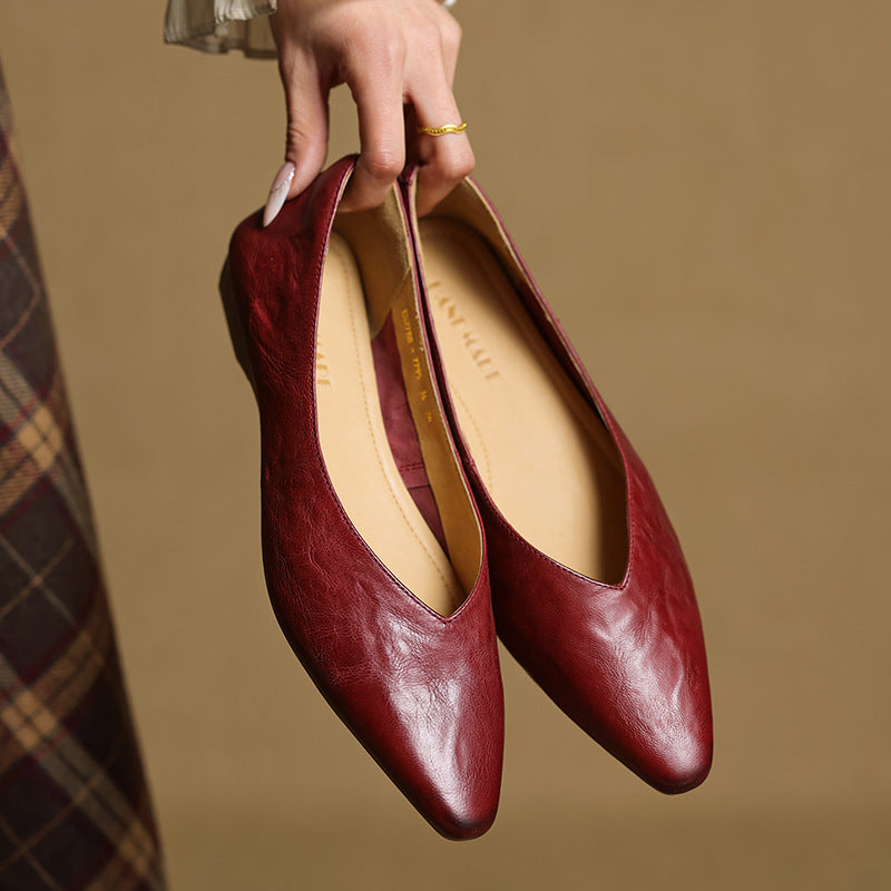 Women's Lambskin Flats