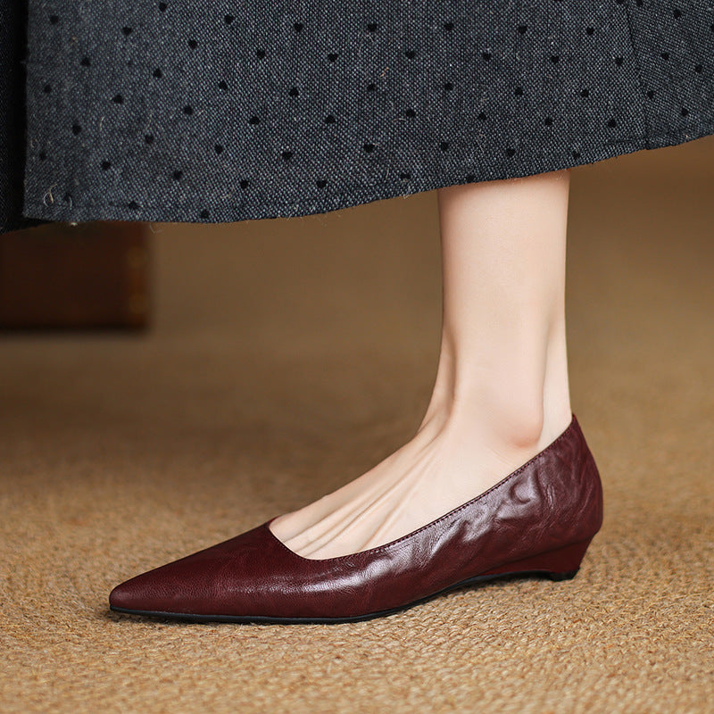 Women's Lambskin Leather Flats