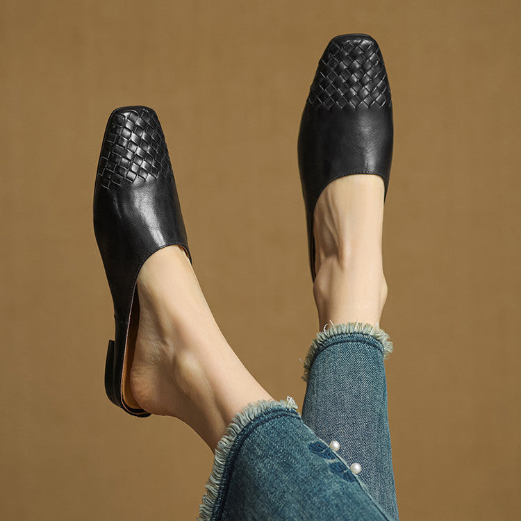 Veldine™ | Woven Toe Mules