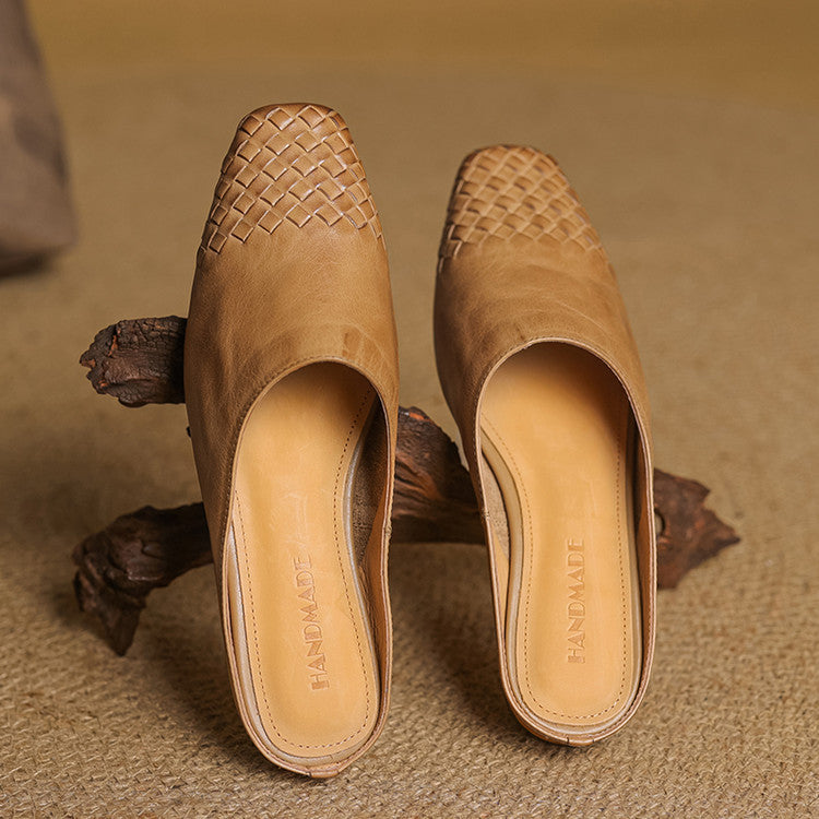 Veldine™ | Woven Toe Mules
