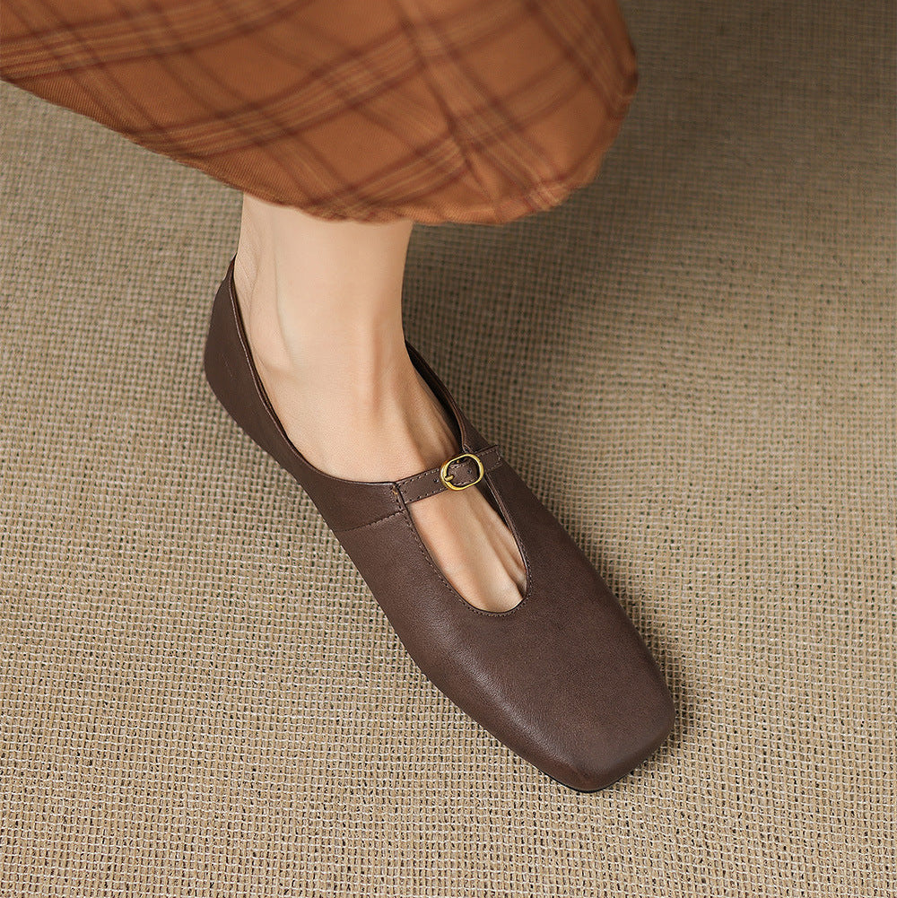 Ottilie™ | High-Vamp Mary Jane Flat